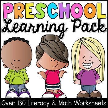 Digital Preschool Worksheet